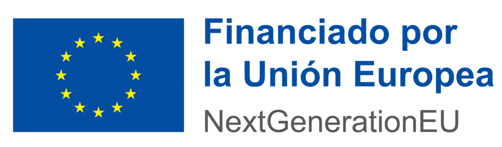 Logotipo Financiado por la Unión Europea, Next GenerationEU